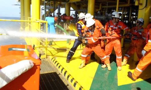 Capacitación de brigadas industriales